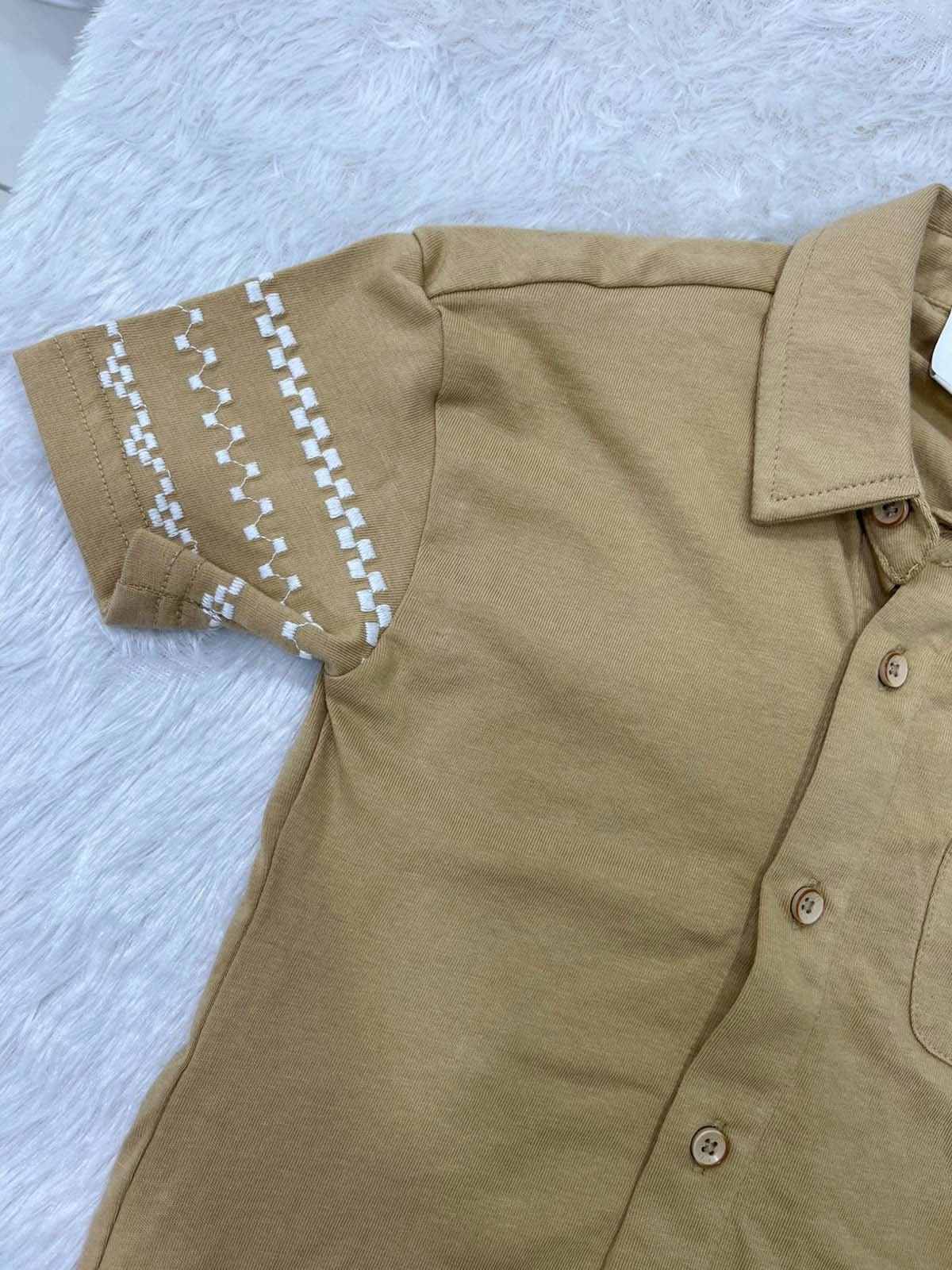Shirt with shorts