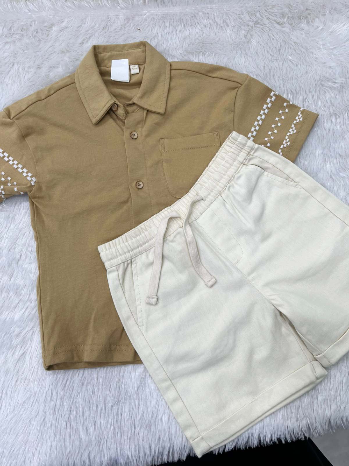 Shirt with shorts