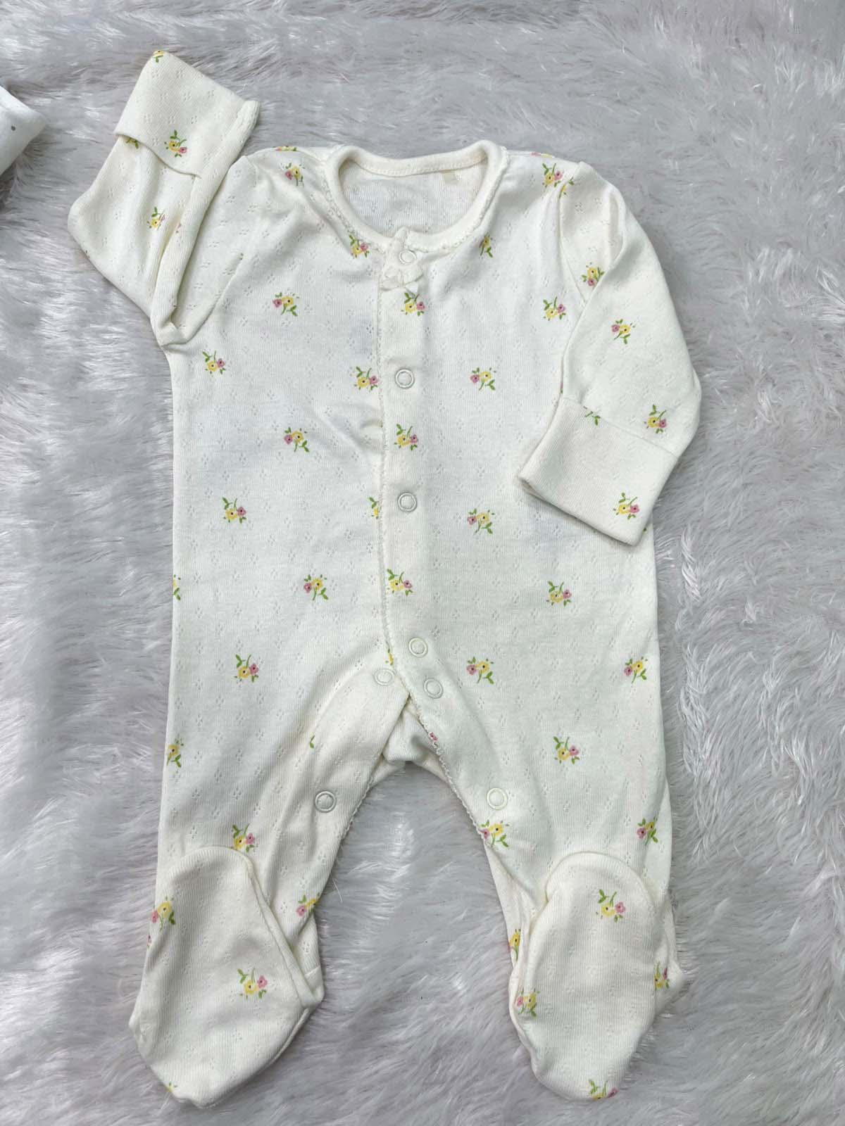FLORAL PRINTED CUTE ROMPER