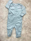 SKY BLUE STAR ROMPER