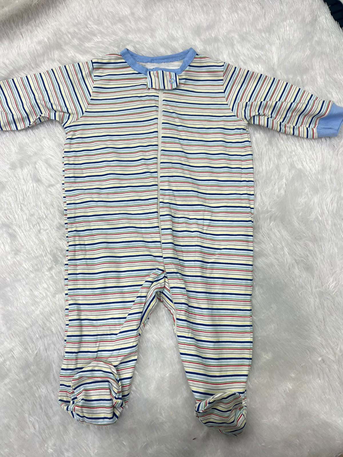 STRIPED ROMPER