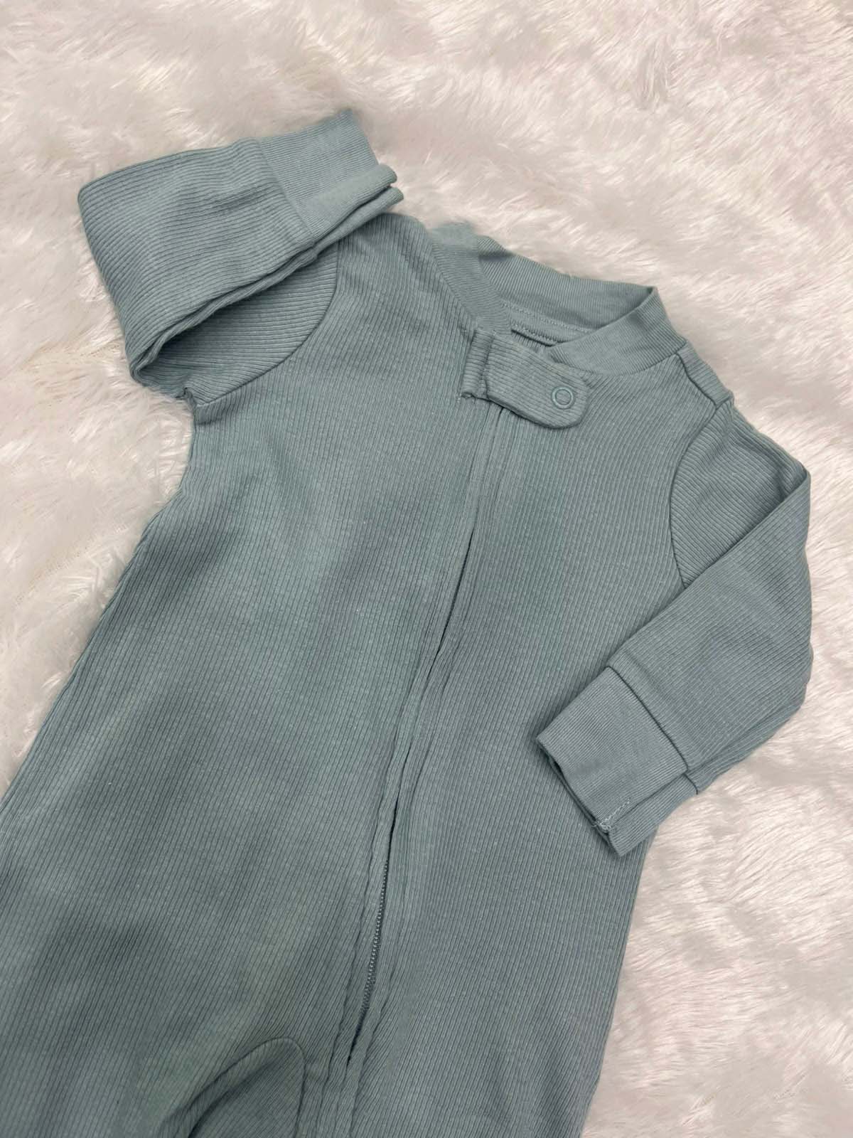 PASTEL RIBBED ROMPER