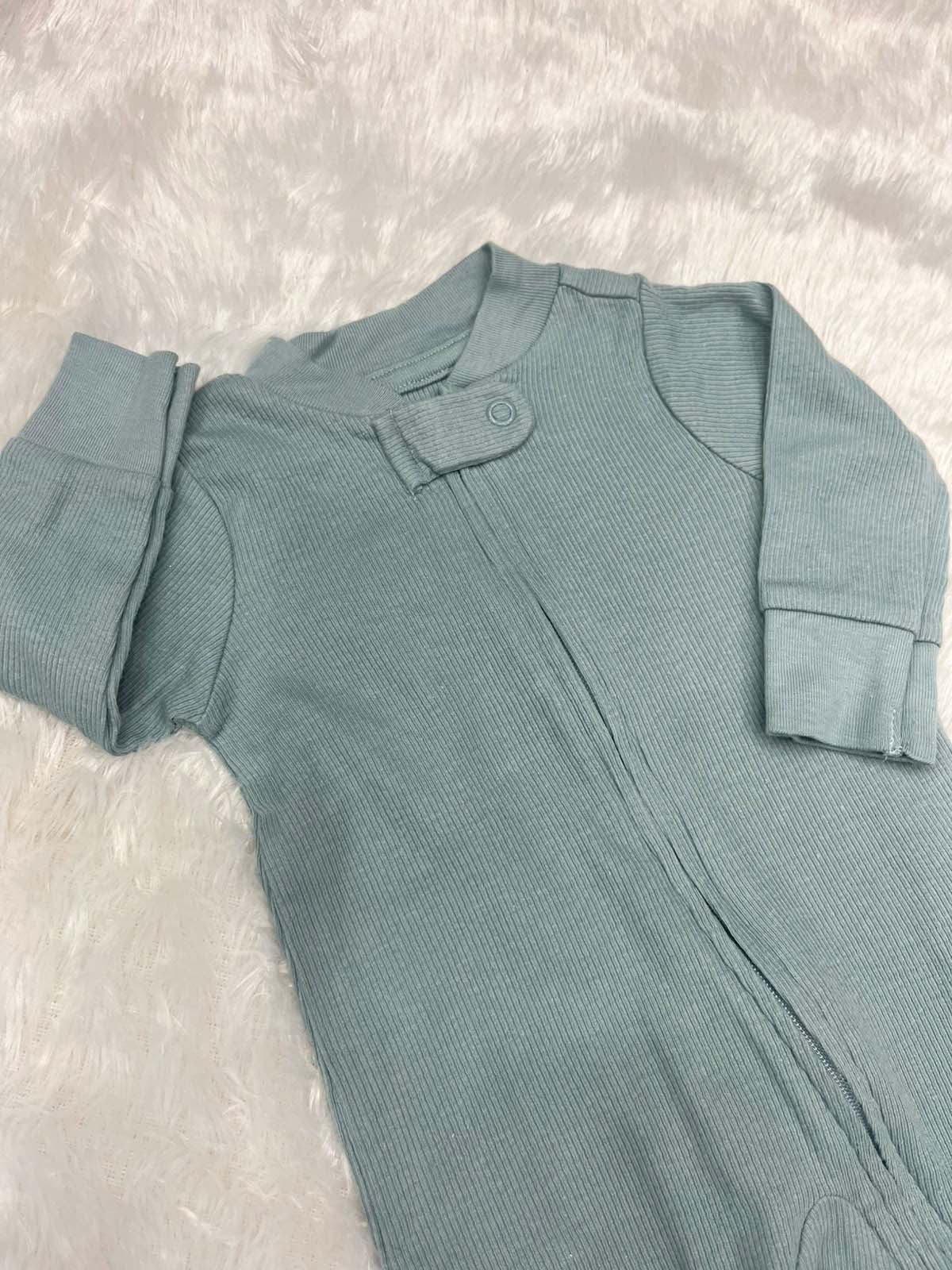 PASTEL RIBBED ROMPER