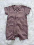 RIBBED HALF JUMPSUIT