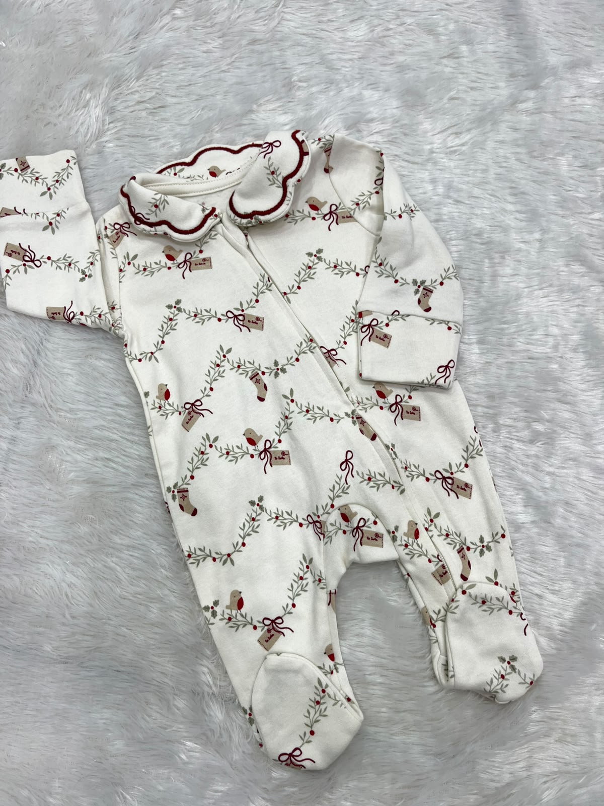Cute collar Romper