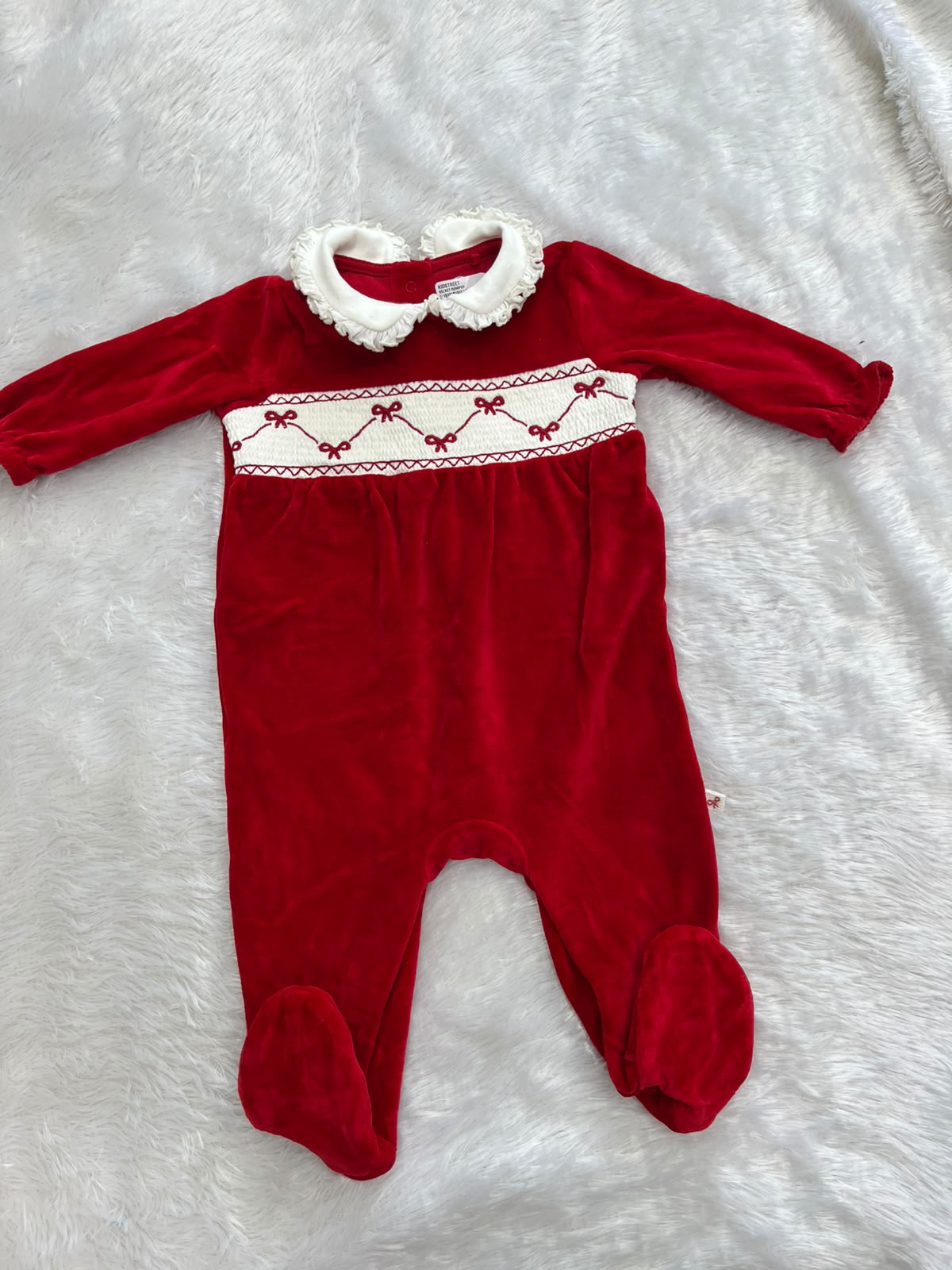 Red velvet Romper