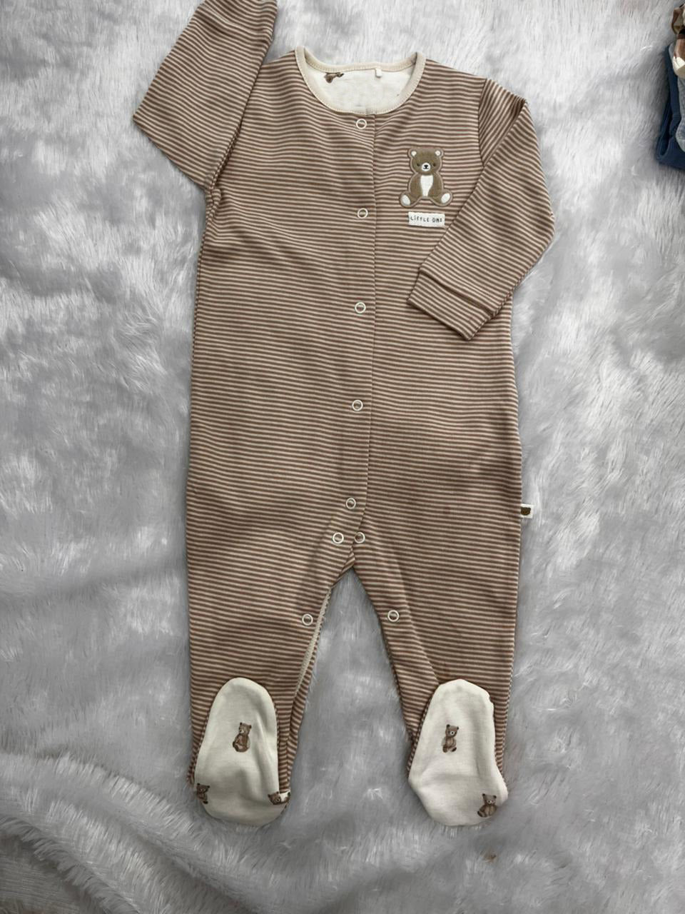 Litttel One Striped Romper