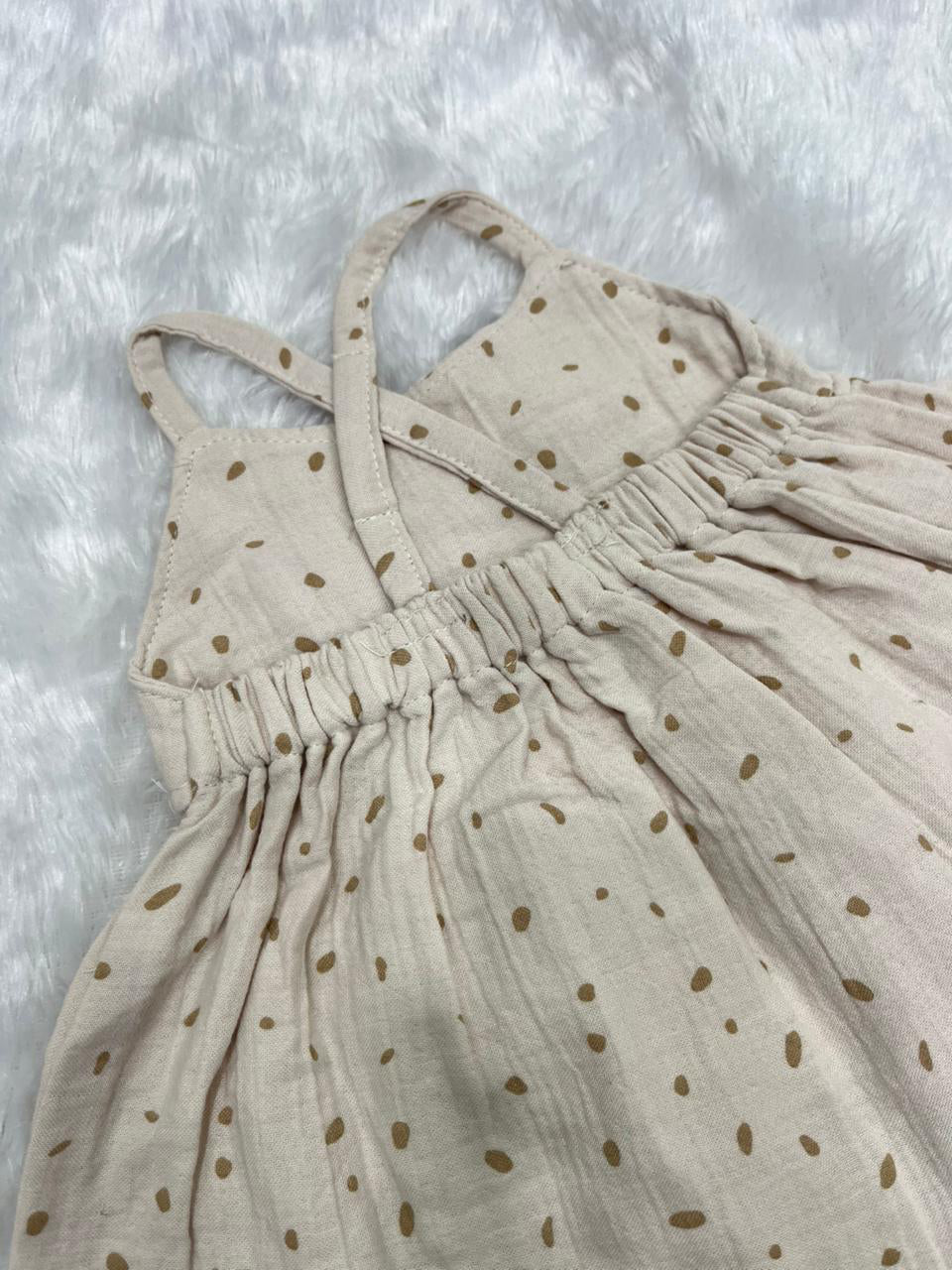 Muslin Seed Print Frock