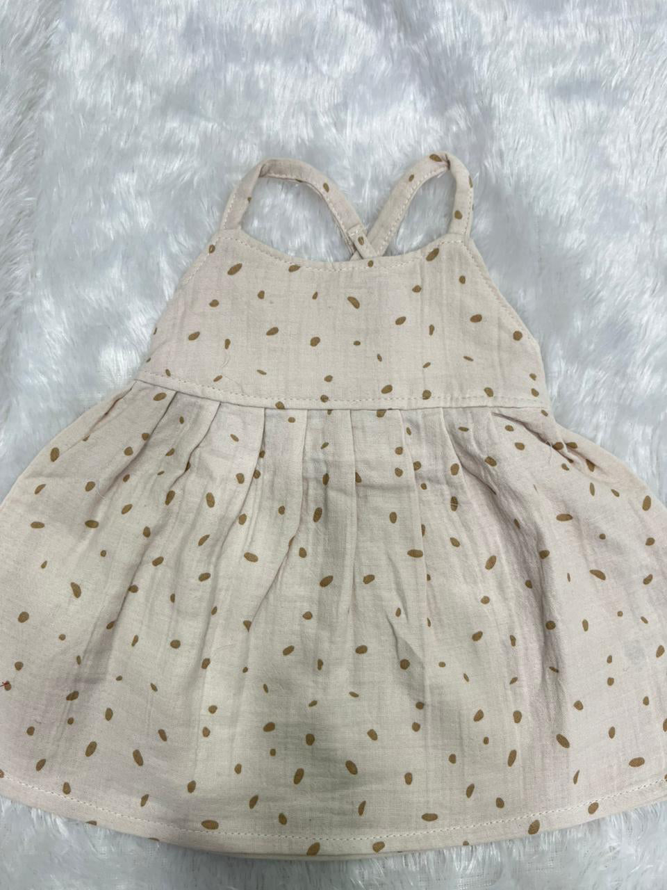 Muslin Seed Print Frock